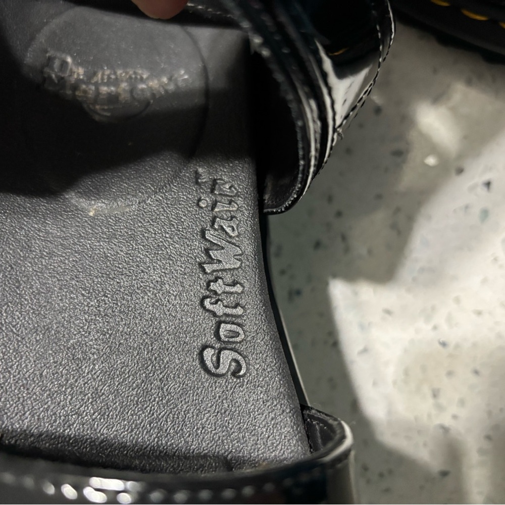 Doc Martens Voss Black Sandals - Picture 4 of 7